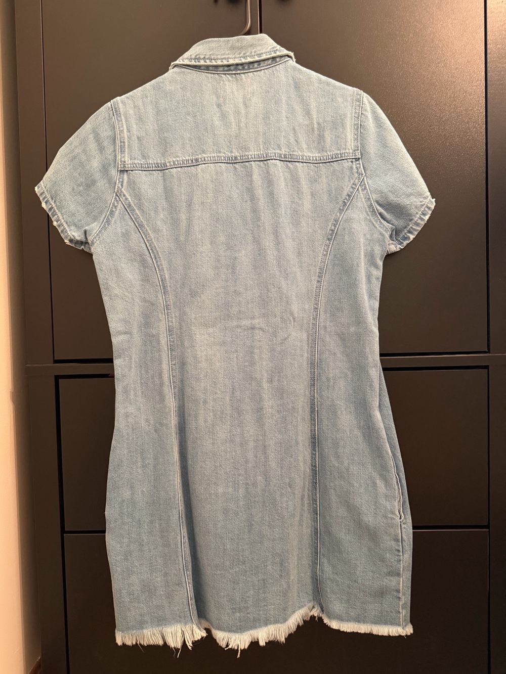 Show Me Your Mumu Light Blue Denim Shirt Dress - Picture 5 of 5